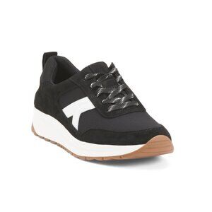 NATURALIZER PREMIUM Black Suede Shay Joggers